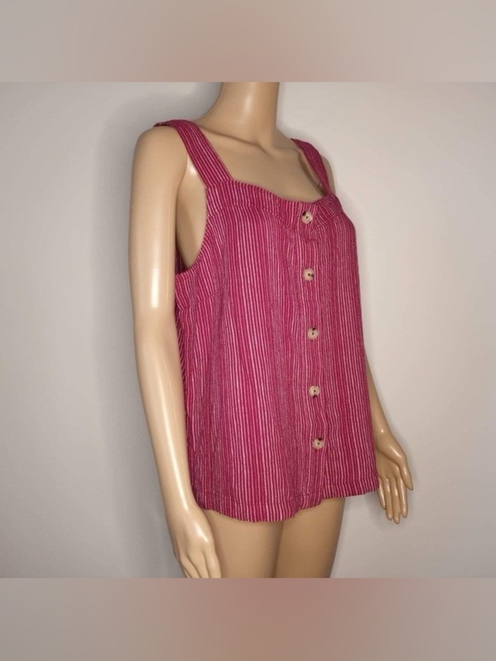 Liz Claiborne linen blend tanktop size medium